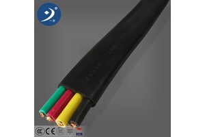 PVC Insulated Flat Travelling Elevator Control Signal Cable