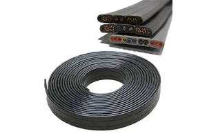 18*0.75 Mm2 PVC Insulated PVC Jacket Elevator Cable Flat Travelling Cable Lifter Cable