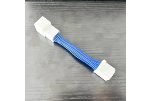 Mitsubishi Pajero 17-Pin Male Female Plug Extension Harness Copper PVC ECU Adapter On/Off Switch Loom 12V 150mm Automotive