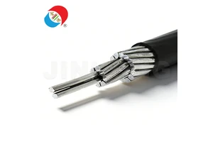 JKLV 10kV Aluminum Core Overhead Cable Weather Resistant XLPE Insulated HV/LV Power Cable
