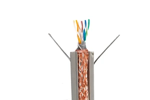 Lift Traveling Cable UTP/FTP Cat6 Network 4 Pairs Elevator Flat Cable
