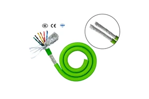 PVC Insulated 300/500V TRVVSP Cable Twisted Pair Shielded Flexible Drag Chain Cable Servo Encoder Cable 2-16 Cores