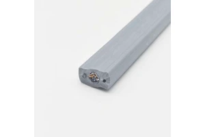 CAT5/CAT6 Network Flat Elevator Traveling Cable with steel wire
