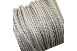 Udiya Brand Stainless Steel SS304/316 7*19 8mm-10mm PVC Coated Cable Wire Rope for Elevator Use