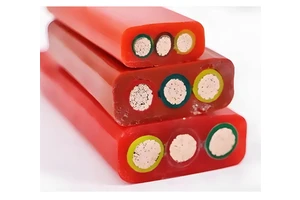 26* 0.75 square Millimeters Copper PE PVC Sheathed Low Voltage Elevator Cable Flat Travel Cable Lifting Cable 0.6/1KV 70C