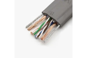Connecticut Elevator Monitoring Dedicated Elevator Dedicated Network Cable 8-core2 Core Power Double Steel Wire Cat5 Cable