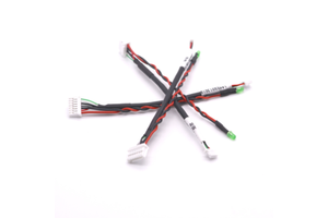 Custom JST SH/ZH/PH/XH Connector Wire Harness 1.0/1.25/1.5/2.0/2.54mm Pitch Cable Assembly With LED Light 2-8 Pin