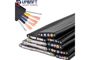 Elevator Travel Cable TVVBG24 30 36 40 Core Elevator Traction Cable Steel Belt