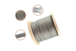 Electric Galvanized Marine Cable Steel Wire Rope for Elevator Lifting Traction Cable