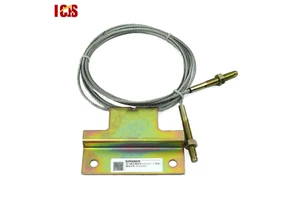 16201907-C OP=1000, Elevator Landing Door Steel Wire Rope Assembly, Hall Door Linkage Wire Rope, Elevator Spare Parts