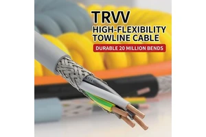 2-50 Core High Flexible Drag Chain Cable Trvv Trvvp Trvvsp 0.12-2.5mm² Control/Servo/Encoder Cable