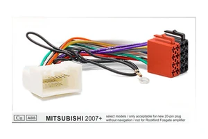Electronic Automotive Radio Wiring Harness Auto Motive Iso Radio Wire Harness Copper Xlpe Pvc Harness Fit MITSUBISHI 2007+