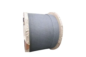Lifting Cable 8*19S+IWRC Ungalvanized Galvanized Elevator Application Steel Wire Rope
