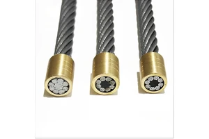 High Tensile Steel Ropes Cable Braided Stranded Steel Wire Rope for Elevator Construction