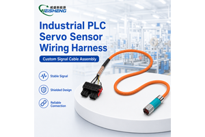 Custom Shielded Control Cable Assembly PLC Servo Sensor Industrial Harness OEM