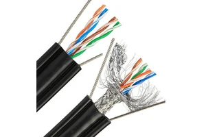 24AWG Copper 4Pair Cat5e Flat Elevator Cable Bending Resistance Communication Cables for Elevators