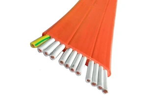 Wholesale Elevator Flat Cable Accompanying Control Cable Plum Shaped Crane Lift Crane Cable