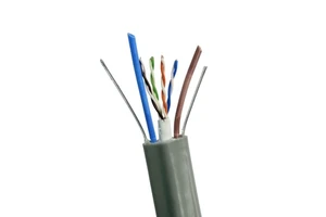 23AWG Flat Shielded Elevator Cable 8 Cores Travelling Cat5 Cat6 Cable for CCTV Camera