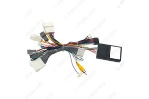Car 16pin Power Cord Wiring Harness Adapter With Canbus Box for Mitsubishi Eclipse Cross/Xpander/Pajero Sport
