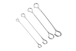 Custom High Quality Maijie Brand Stainless Steel 304 Grade Wire Cable Loop Kit Welding Bending Cutting Industrial Suspension