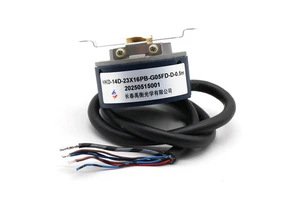 Changchun Yuheng HKD-14D-23X16PB-G05FD-D-0.5m Absolute Encoder 23 Bit Multi Turn Flange Mount Cable Leads