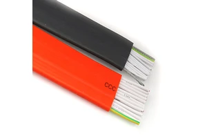 Copper Flat Cable YFFB/YYFB 3*35+1*10 3*16mm 5*6mm 4*25mm Elevator Power Cord Customised Crane Cable IP67 Industrial