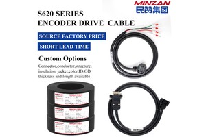 MiNZAN S6-L-M107-P01-M111-1.0-T 750W 300V High Flexible Servo Encoder Drive Cable Harness for Motor Encoder Connecting
