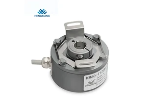 HENGXIANG IK.HA.020.2500 Incremental Encoder Radila Cable 1 Meter 12mm Through Hole Shaft IP65 K60-T6C2500Q12 Equivalen