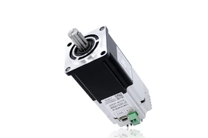 Integrated 24VDC 48VDC Servo Motor Driver 60mm 400W 3000rpm 1.27nm Stepper Motors For AGV Car Ce 48V Hybrid Nema 24 Canopen