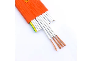 Customized Shielded Flat Cable Flat Cable TVVBP Elevator Follow-up Control signal Shielded Flat Cable