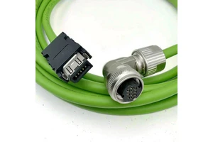 Antmade Custom Length Industrial Control Cable Copper Conductor PVC Insulation Model MR-J3ENSCBL3M-H for Series Servo Motors PLC