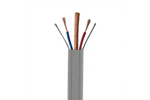 Premium Shielded CAT6 Composite Traveling Cable | 2 Power + 2 Steel Wires for 10G Elevator Data