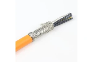 Robot for Servo Encoder Stranded Copper Cable High-Flexibility Shielded Wire Environments Mineral Oil High Mechanical Stress
