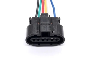 MG640547 Auto 6 Pin Female Ignition Coil Plug Connector Wire Harness for Mitsubishi