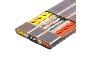 Professional Traveling Used Fiber Optic Flat Elevator Cable Lift Cable Cat6 Elevator Traveling Cable