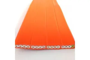 Industrial Grade Elevator Flat Cable Long Life Copper Core Driving Flat Cable