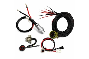 Custom Automotive Wiring Harness Waterproof Cable Assembly with Multi Pin Copper Wire Connector for Vehicle Electrical System