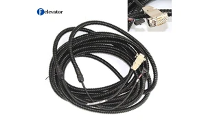 Modern 1387 Encoder 7 Meters Steel Extension Cable for Elevator Lift Parts for Hotels and Apartments