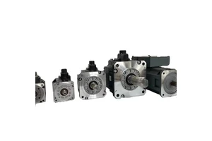 Mitsubishi HG104BS AC Servo Motor with Encoder Flange and Drive Kit for CNC Machines
