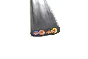 High Flexible Flat Elevator Cable Tensile Strength Flat Flexible Wire for Elevator Door and Control System