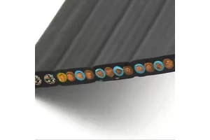IEC Standard Tension Resistance Elevator Parts Type Flat Elevator Traveling Cable -hd