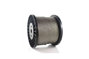 8mm 316 sst cable Korea Supplier AiSi Standard 300 Series ISO Certified Cutting for Lifting Elevator Systems steel rope