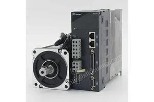 LICHUAN AC Servo Motor 1KW 4Nm 80M04025+A4 AC220v Flange 80mm 2500rpm Cnc Servo Motor Drive Kit 50-60Hz Cnc Servos