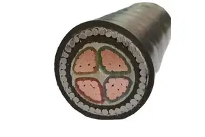 Low Voltage XLPE YJV32 Armored Power Cable 4core*150mm Copper Core Durable High Tensile Strength Overhead Elevator Shafts