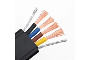 Copper PVC 450/750V 1/1.5/2.5/4mm Temperature Resistant Elevator Cable SHENYI LIUYI TVVB Series Used for Elevator Systems
