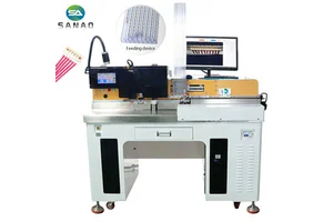 SA-128 Servo Semi-automatic IDC Puncture Connector Crimping Machine