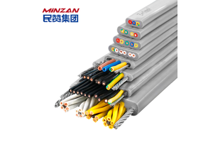 Flame Resistance Elevator Power Cord TRVVB (TVVB) TVVBG 3*2.5mm2 Flat Travelling Cable Wire with Steel Wire Flat Lift Cable