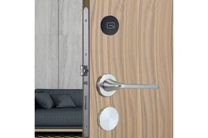 For & App Controlled Cloud Storage Stainless Steel Smart Door Lock with RFID Card and Keyless Entry for Hotels