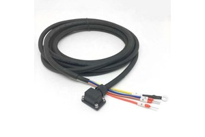 Servo Motor Wire Power Line for Mitsubishi Motor-MR-PWS1CBL3M-A1-L Copper Power Cable 3M