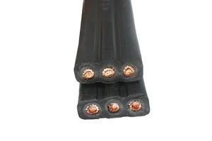 High Quality Copper Core Sheathed Flexible Flat Cable Crane Travel Elevator Hoistway Cable